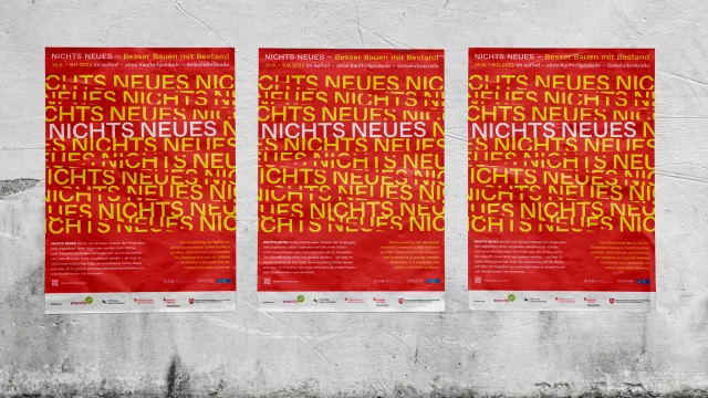 NICHTS NEUES Ausstellungs-Poster