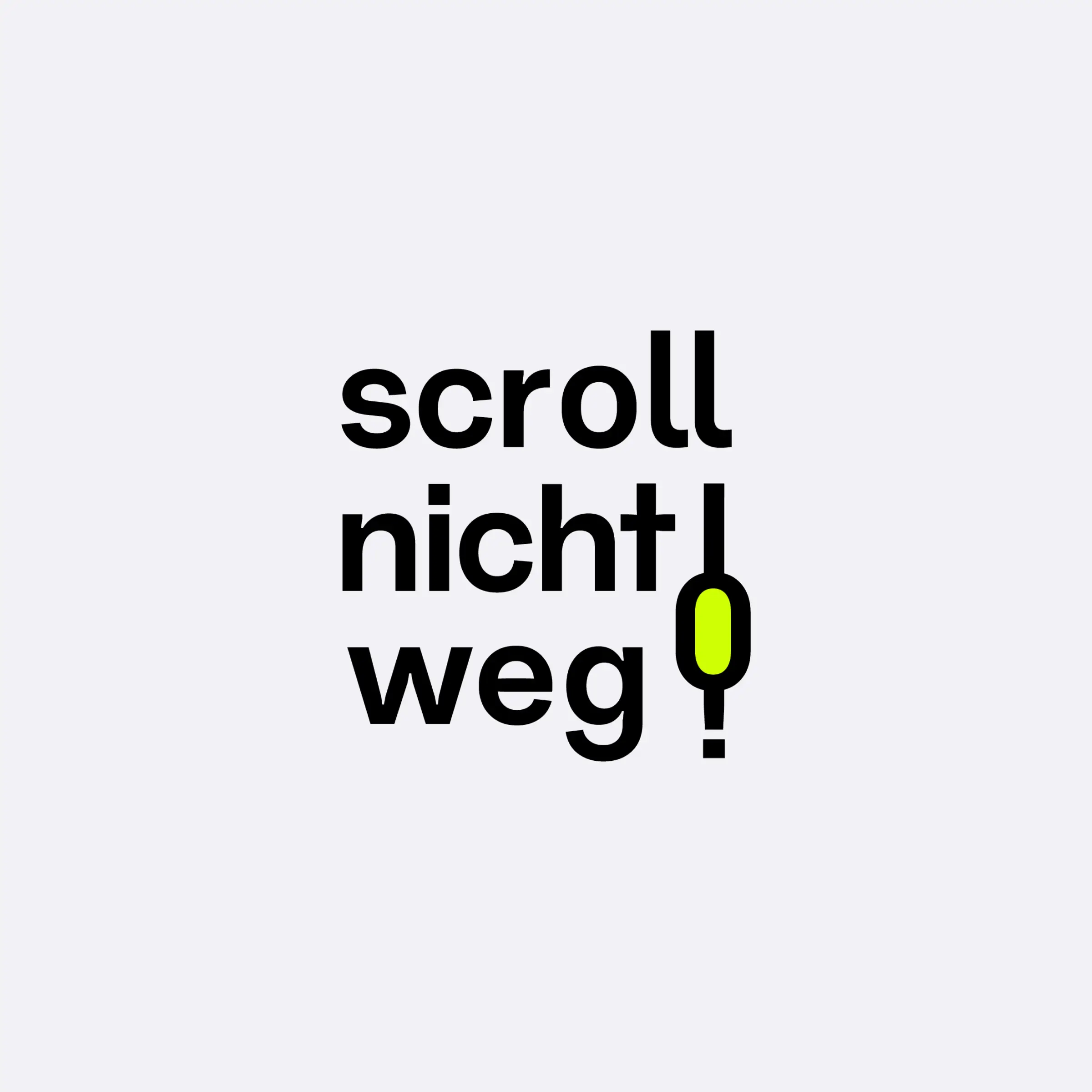 das ScrollNichtWeg-Kompaktlogo
